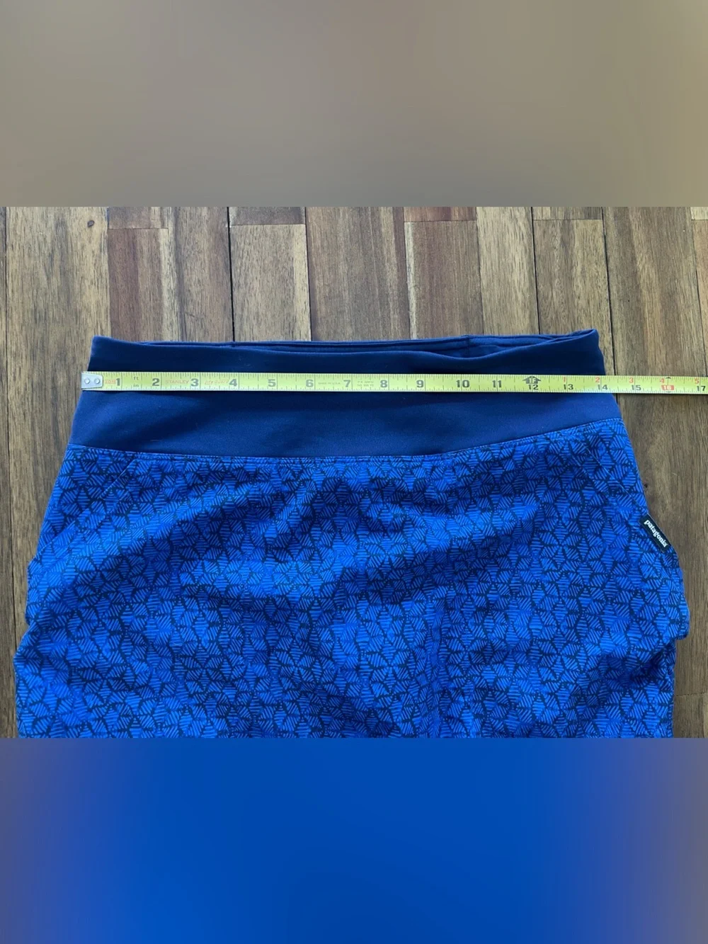 Patagonia skort size XS blue skort outdoor hiking skort walking running gym